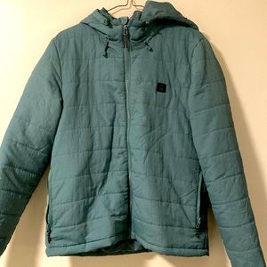 Billabong Like New Adventure Division Packable Women’s Nylon Puffer Jacket L